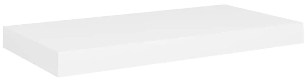 Prateleiras de parede suspensas 4 pcs 50x23x3,8cm MDF branco