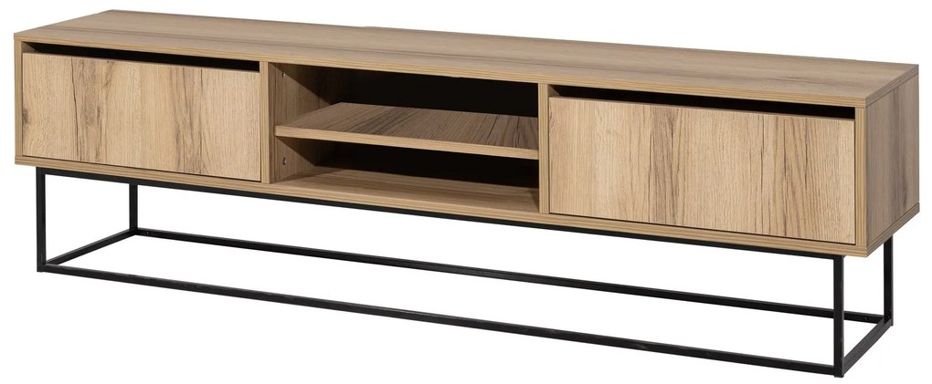 Móvel TV Escape – Felt Black – 180 cm x 50 cm x 40 cm