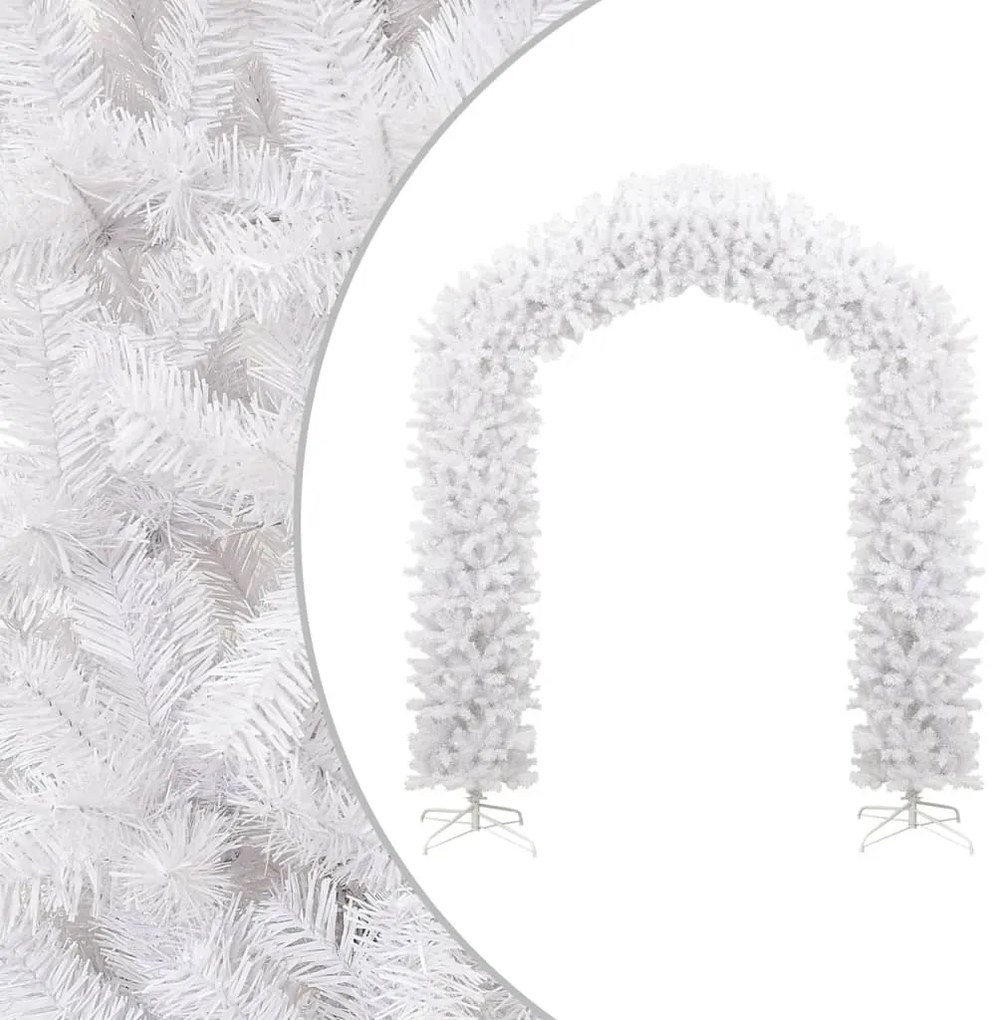 Grinalda de Natal 270 cm branco