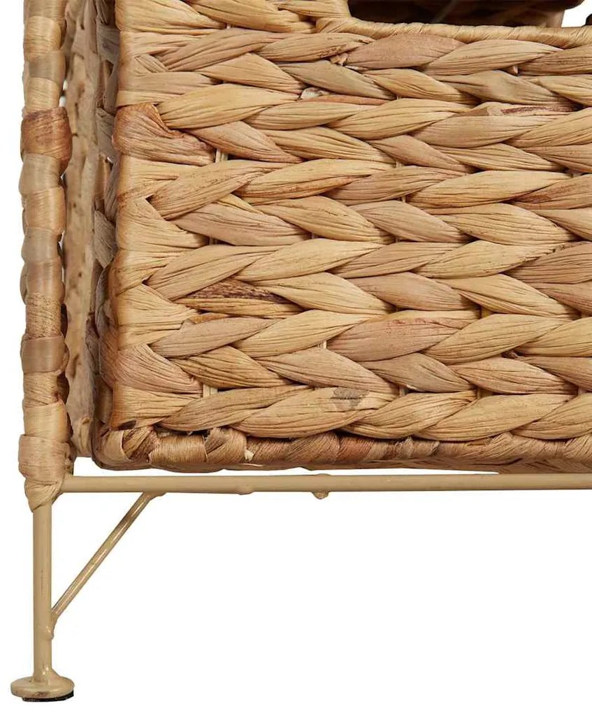 Unidade de arrumação com 6 cestos 47x37x100 cm jacinto de água
