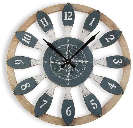 Relógio de Parede Madeira MDF (60 x 4,5 x 60 cm)