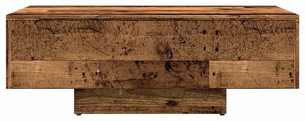 Mesa de centro 85x55x31 cm derivados de madeira madeira velha