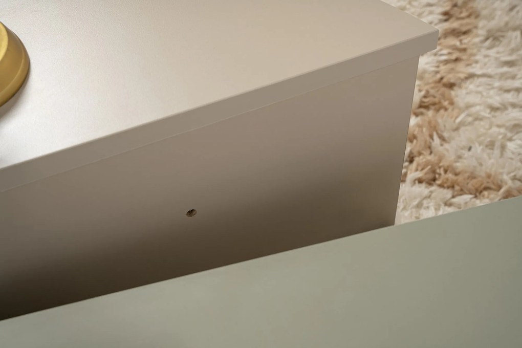 Mesa de Centro Orion – Verde Cinza – 90x30x60 cm / 85x35x30 cm