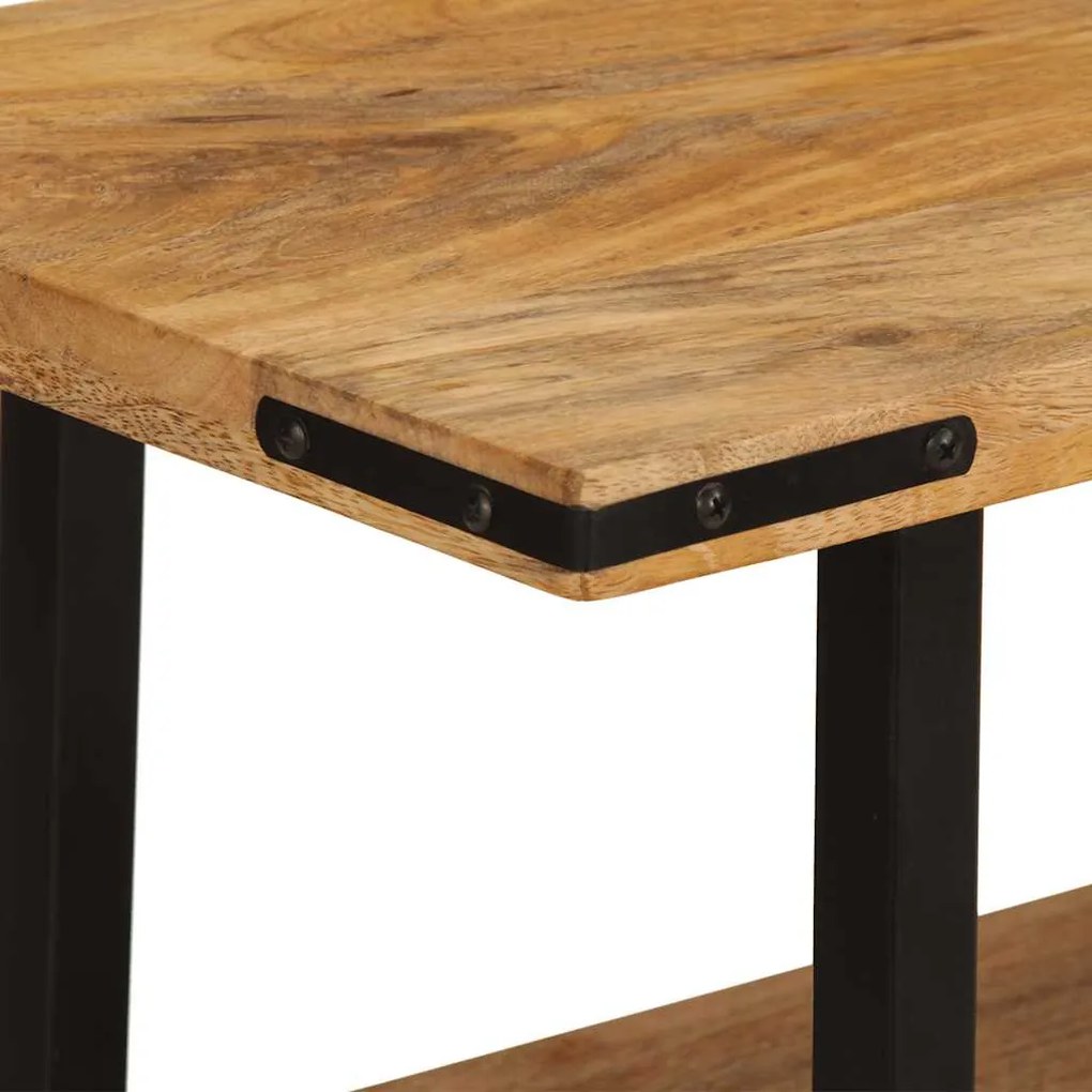 Mesa consola 180x35x70 cm madeira de mangueira maciça