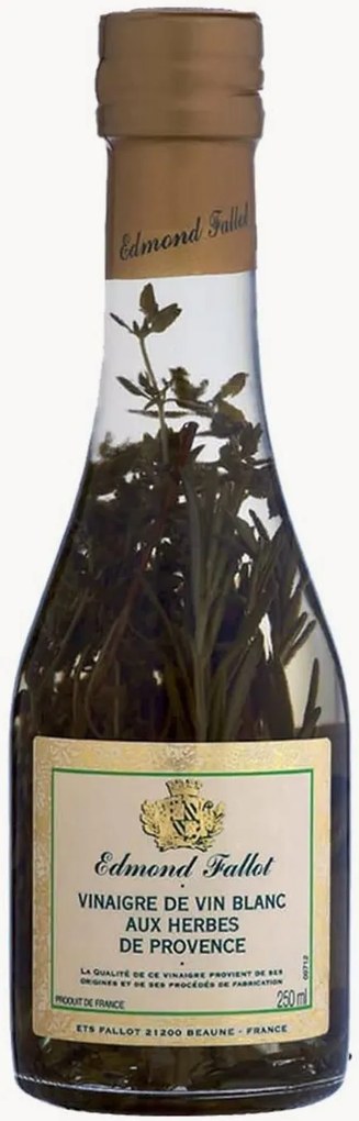 Vinagre de vinho branco com ervas provençais
