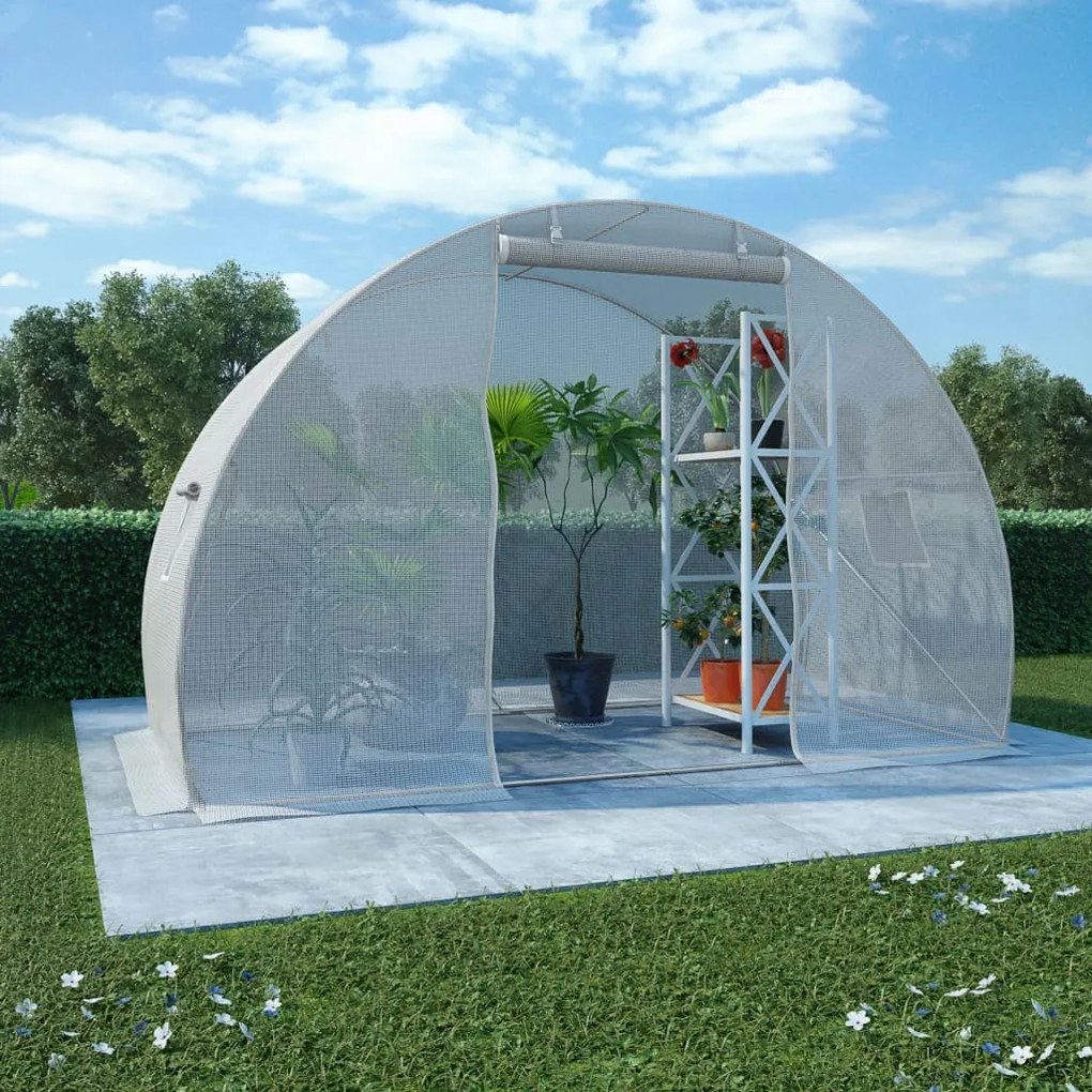 45748 vidaXL Estufa 4,5m² 300x150x200 cm