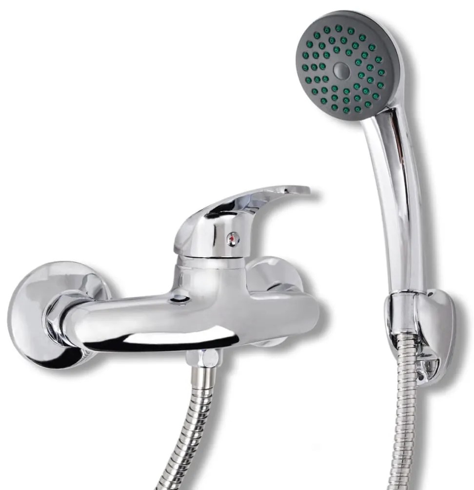 Conjunto chuveiro torneira monocomando cromado