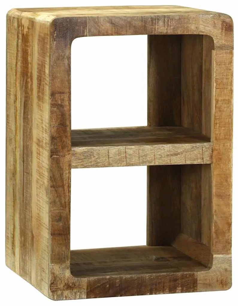 Armário para TV 36x30x54 cm de Madeira Sólida de Manga
