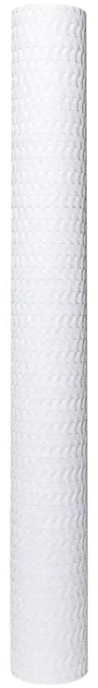 Tela de varanda 400x80 cm vime PE branco