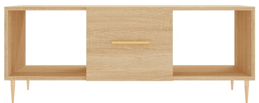 Mesa de centro 102x50x40 derivados de madeira carvalho sonoma