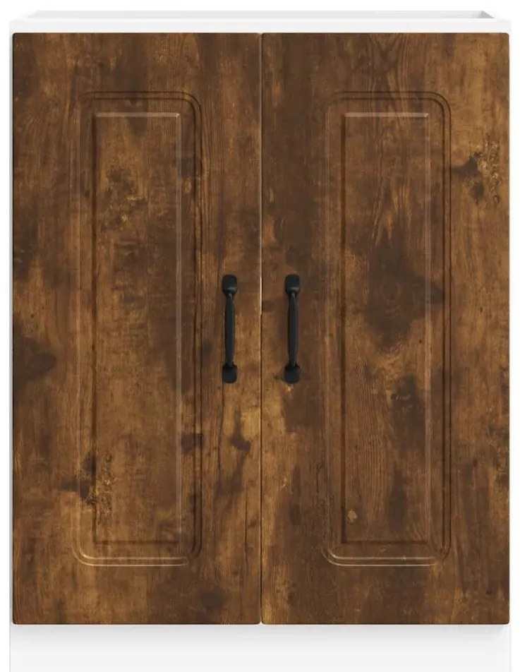 Armário baixo lavatório Kalmar carvalho fumado 60x46x81,5 cm