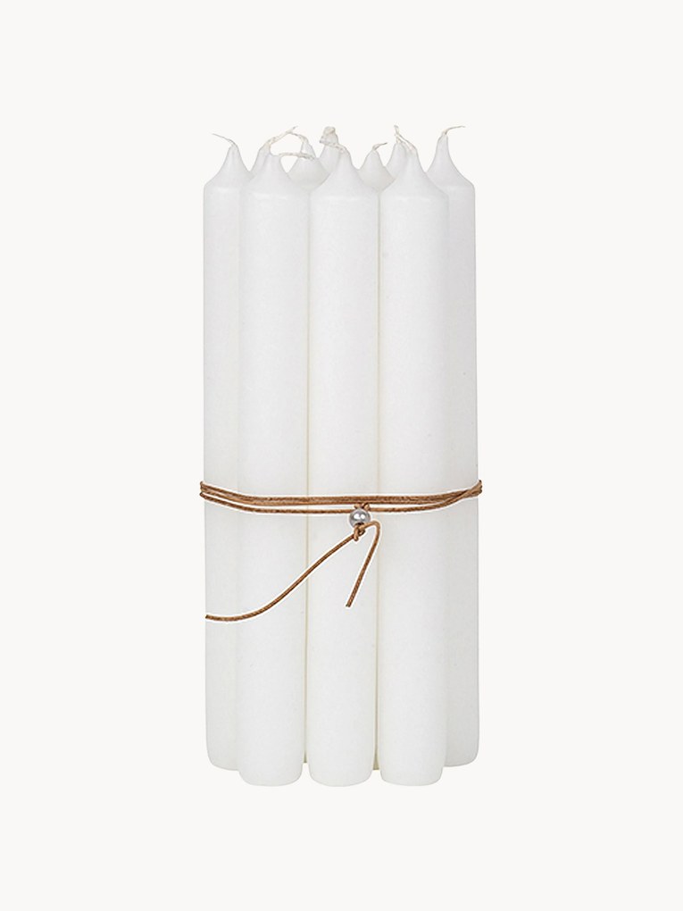 Vela cilíndrica Classic, conjunto de 10