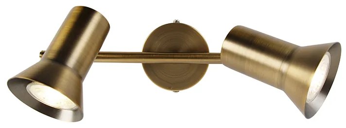 Foco de teto bronze rotativo e inclinável - Karin 2 Design,Moderno,Retro