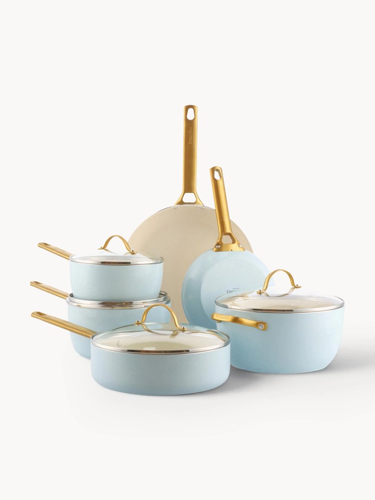 Conjunto de cozinha com revestimento antiaderente Padova, conjunto de 10