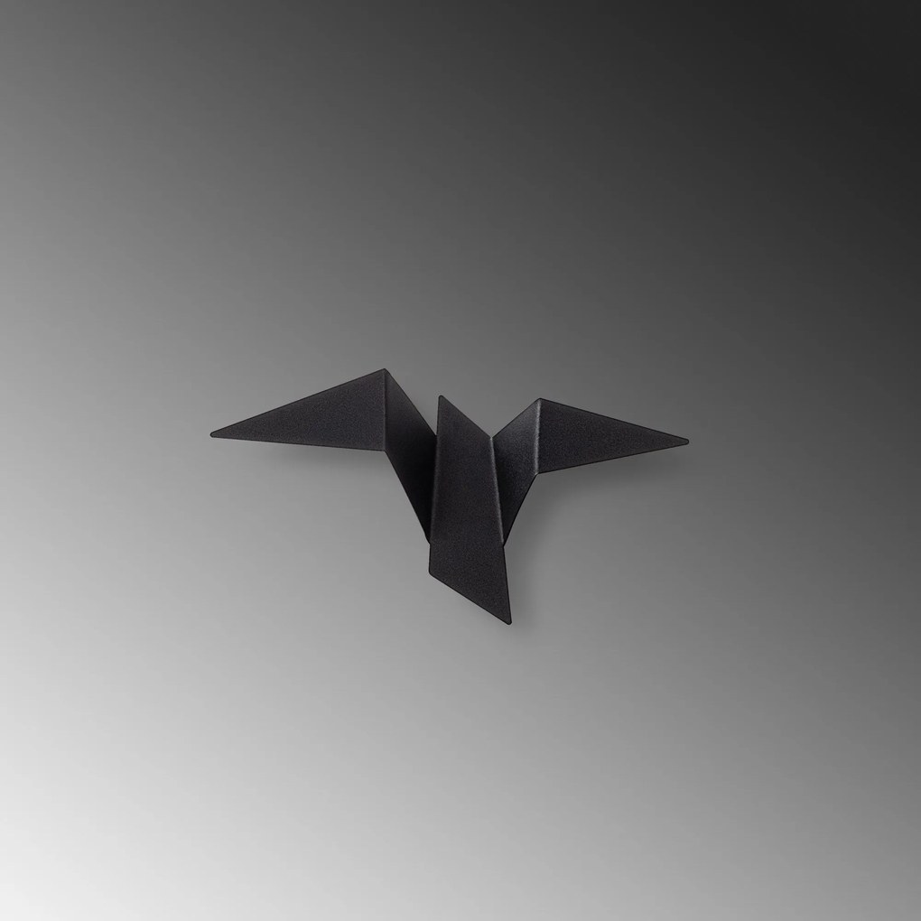 Candeeiro de Parede Pacali – Preto – 31x12x16 cm