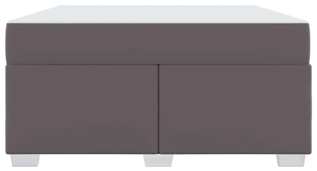 Estrutura da Cama Outros Cinzeto 140 x 200 cm Couro sintético
