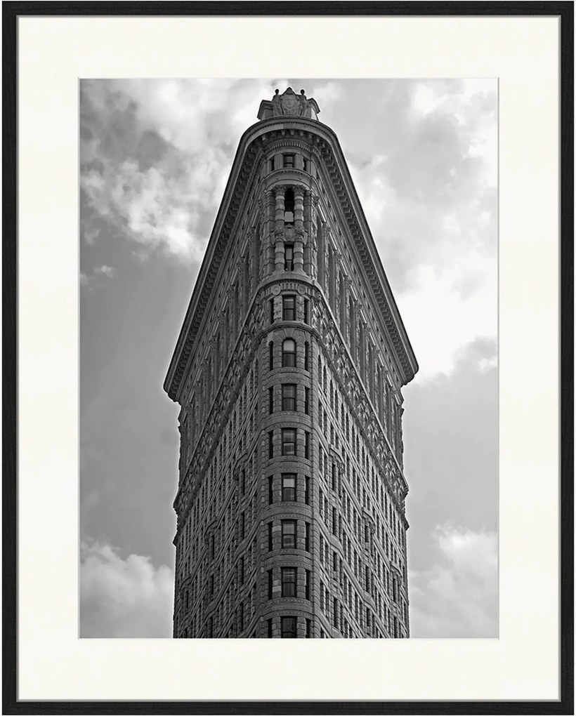Impressão digital emoldurada Flatiron Building