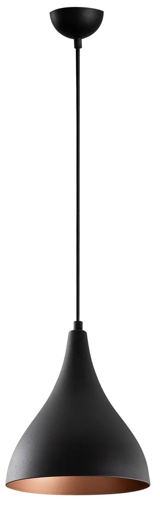 Chandelier Berceste – Preto – 22 cm x 122 cm