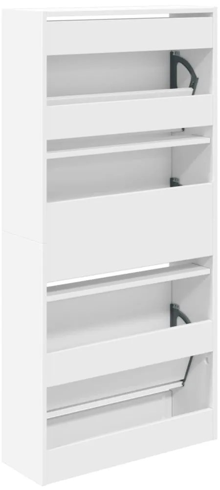 Sapateira 60x21x125,5 cm derivados de madeira branco