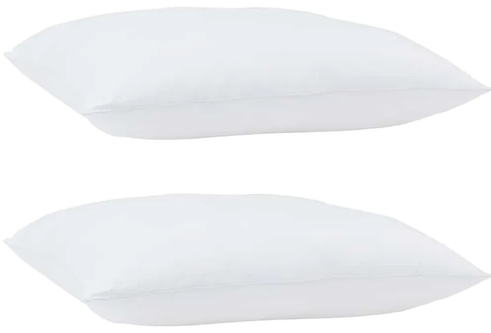 Travesseiros 2 pcs Branco 80 x 80 cm