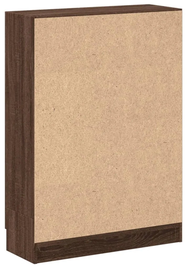 Estante 82,5x30,5x115 cm derivados de madeira carvalho castanho