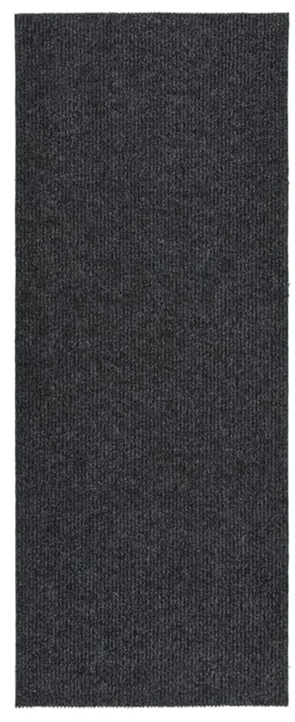Tapete/passadeira de entrada 100x250 cm antracite