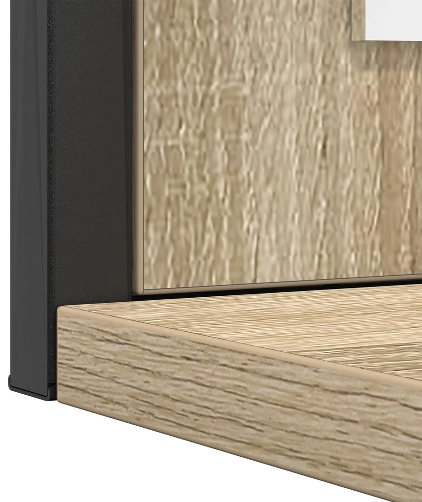 Conjunto de Móveis de Casa de Banho vidaXL 3 Peças Carvalho Sonoma Mad