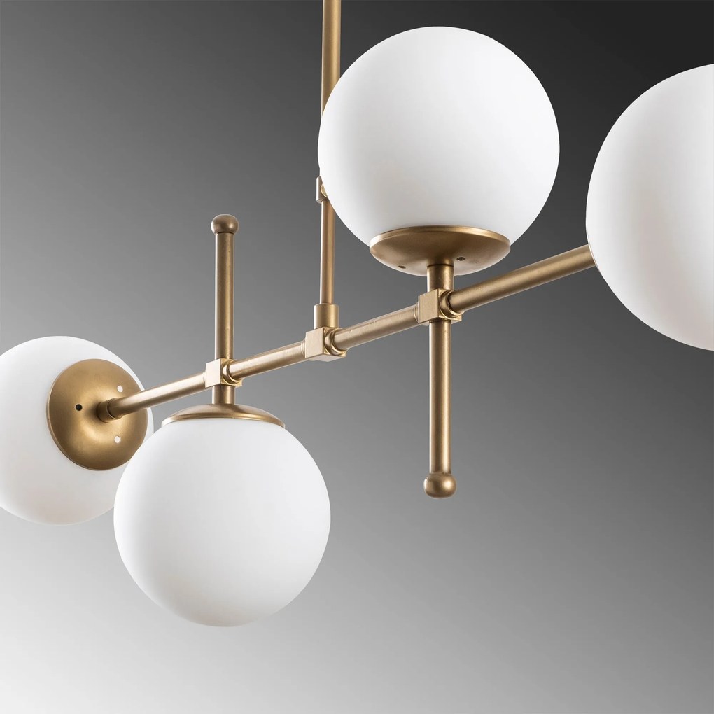 Chandelier Mudoni – Dourado – 108 x 15 cm