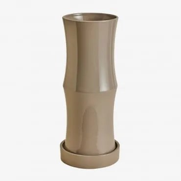 Suporte Para Guarda-chuvas Em Cerâmica Fiorenza Moka Brown - Sklum