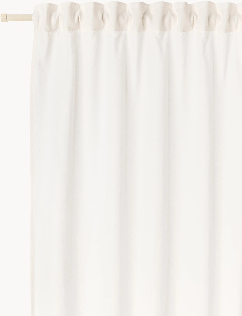 Cortinas de várias bandas filtradoras de luz Sari, conjunto de 2, L 140 cm