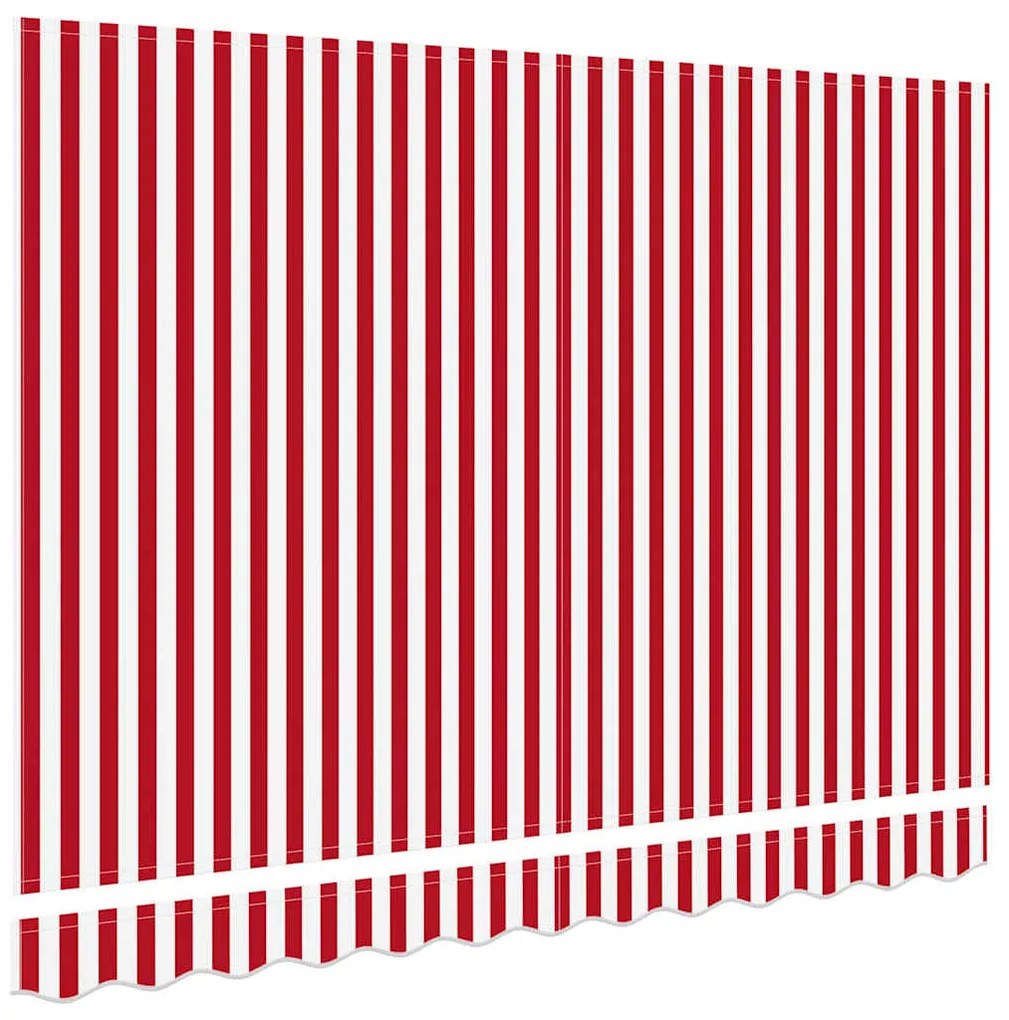 Tecido de Substituição do Toldo para Estrutura de 3.5x2 m Vermelho e B