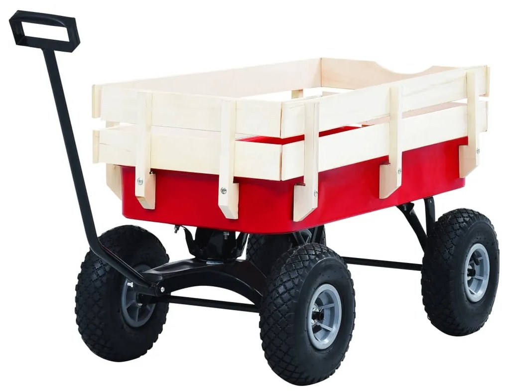 Carrinho de mão 150 kg vermelho
