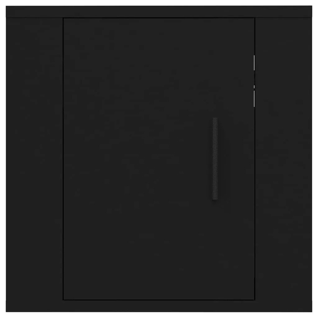 Móvel de TV de parede 40x34,5x40 cm preto