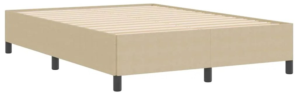 Cama vidaXL Verde Claro Cinza 160x200 cm Tecido Corduroy