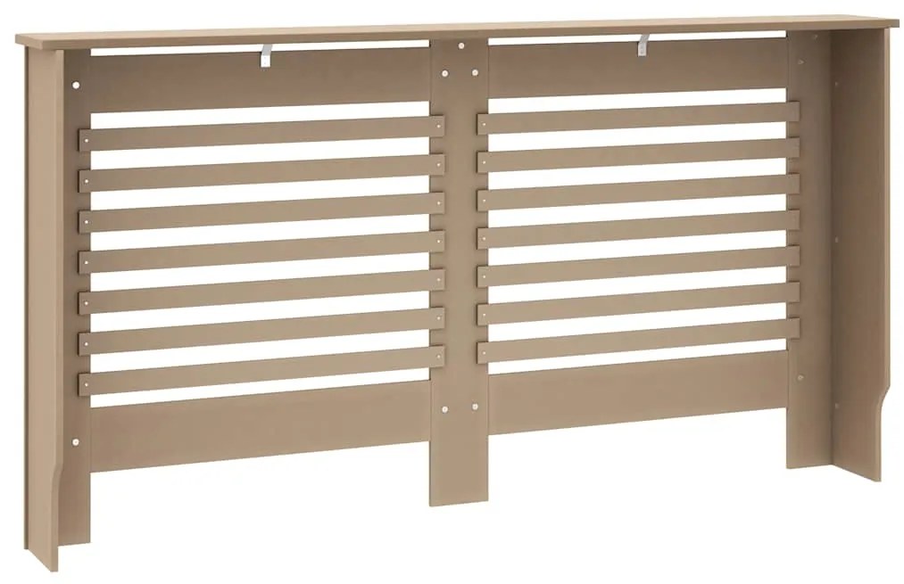 Cobertura de radiador 152x19x81,5 cm MDF