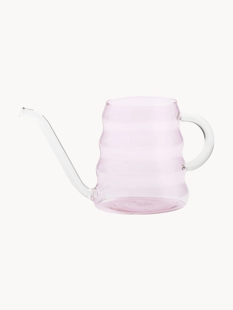 Regador em vidro borosilicato artesanal Swell
