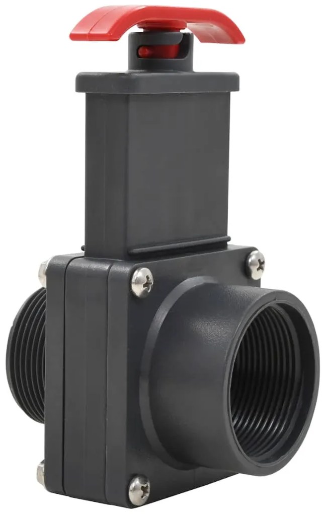 Válvula de regulação para piscina 2 pcs 38 mm