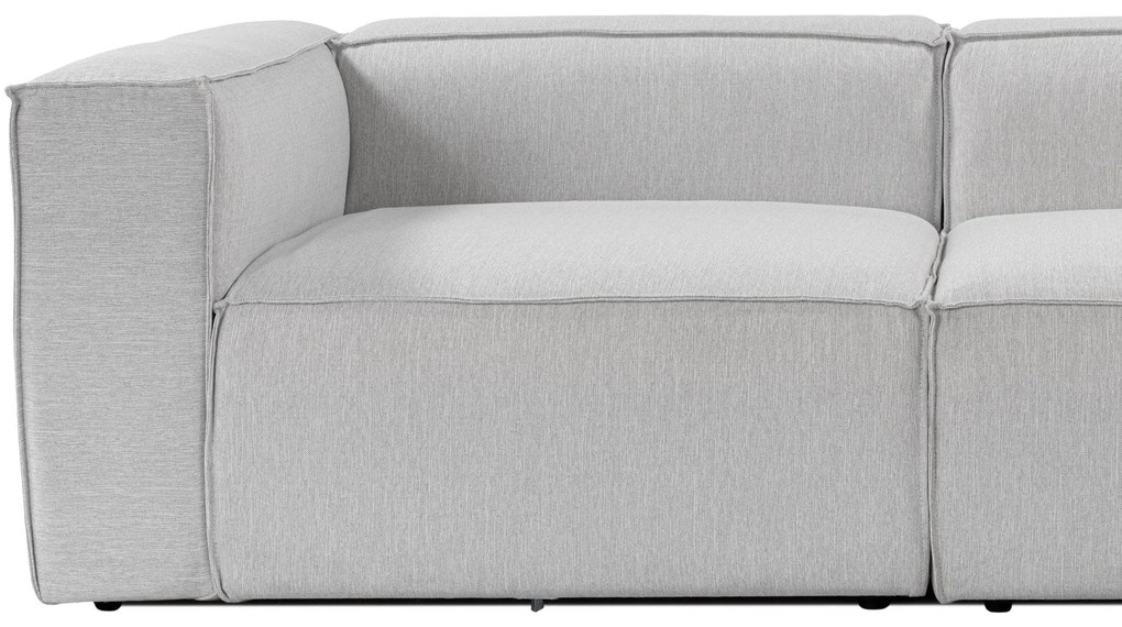 Sofá de 2 Lugares Fora – Cinzento Claro – 66x248 cm