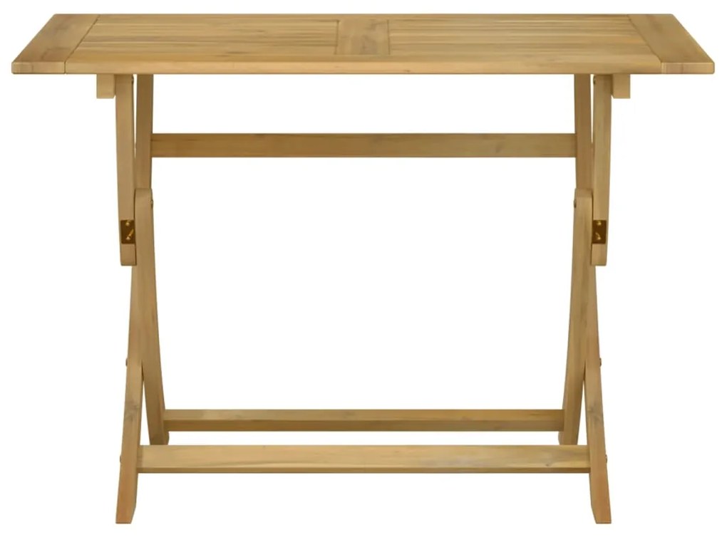 Conjunto de jantar p/ jardim 5 pcs madeira de acácia maciça