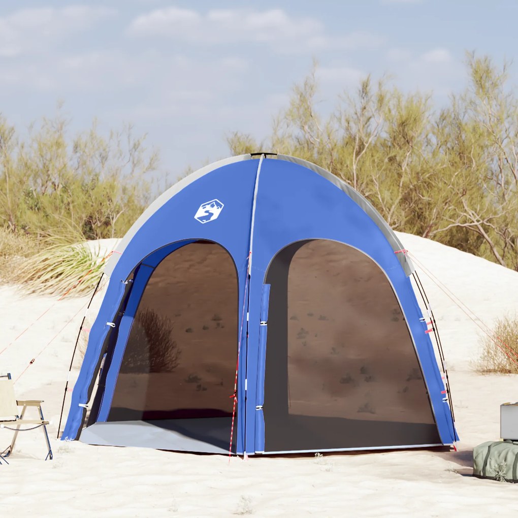 Tenda de Piscina vidaXL Azul Céu 366x305 cm à Prova de Água