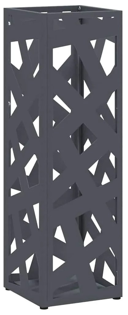 Suporte para Guarda-chuva Antracite Metal Médio Durável