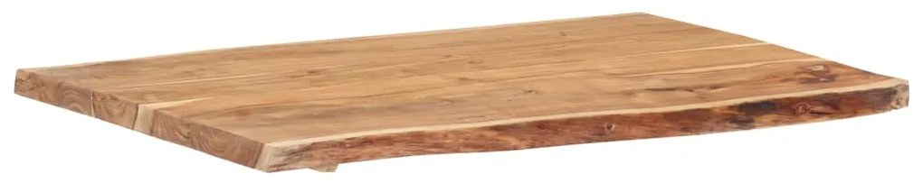 Tampo de mesa 100x(50-60)x3,8 cm madeira de acácia maciça