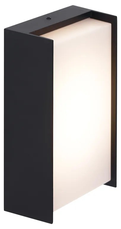 Candeeiro de parede exterior moderno preto incl. LED IP65 - Packet Moderno