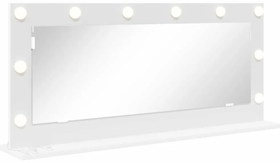 Espelho de Vanity com Luzes LED Branco 100x45x18 cm