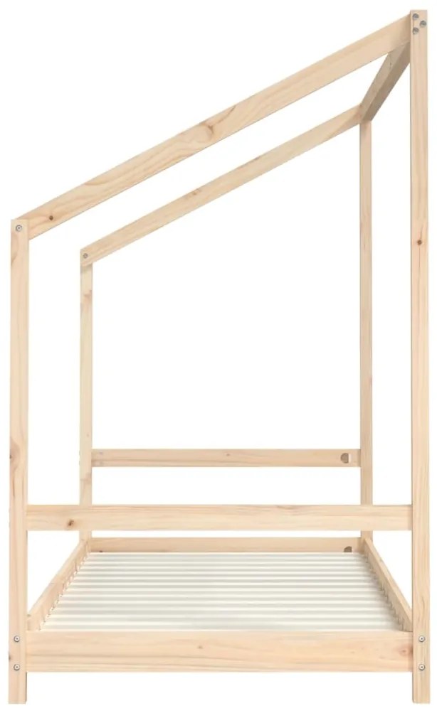 Estrutura de cama infantil 90x190 cm madeira de pinho maciça