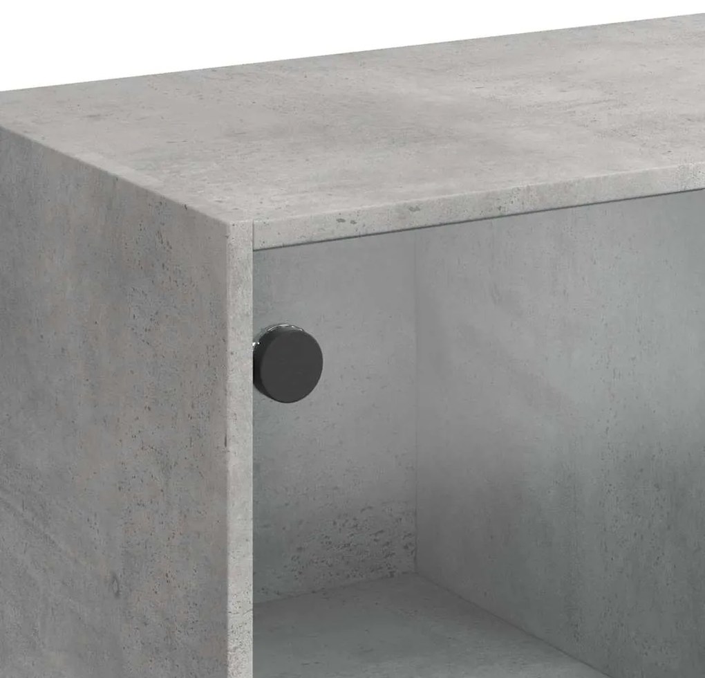 Aparador 102x37x75,5 cm derivados de madeira cinzento cimento