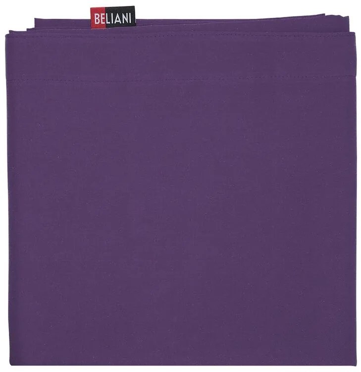 Pufe almofada violeta 140 x 180 cm FUZZY Beliani