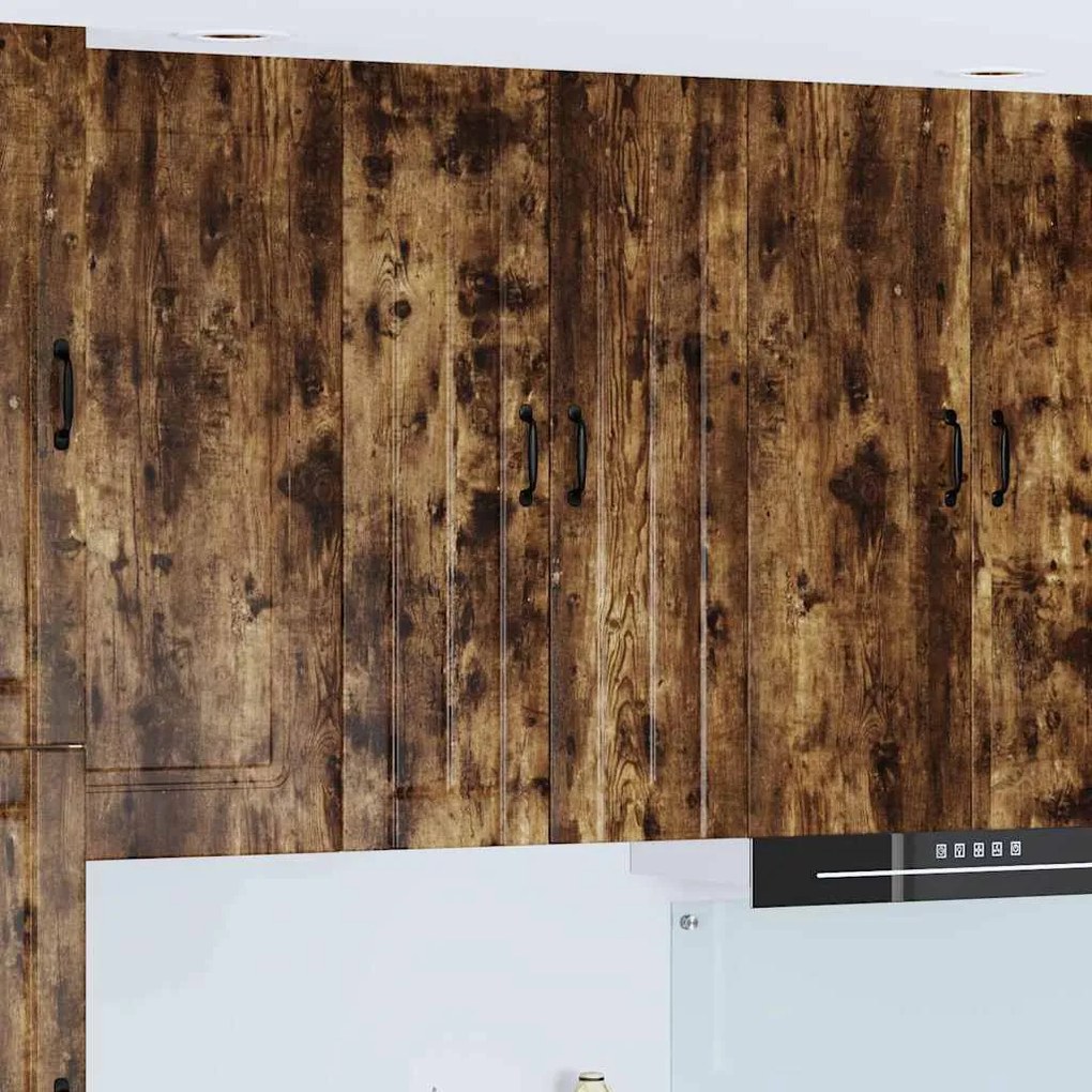 vidaXL Armário de Cozinha Carvalho Defumado 60 x 31 x 100 cm