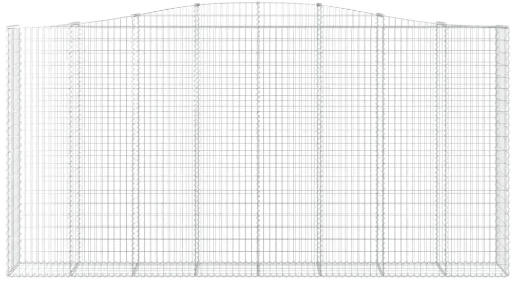 Cestos gabião arqueados 5pcs 400x50x200/220cm ferro galvanizado