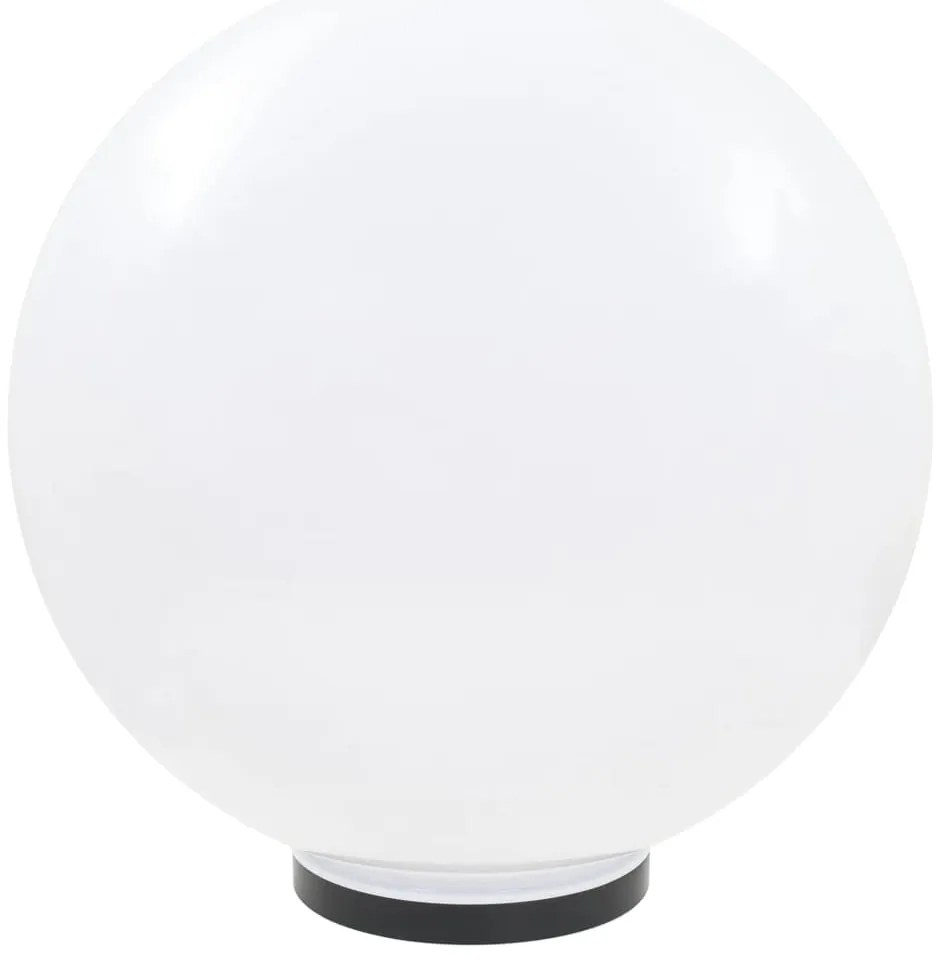 Candeeiros esféricos LED 2 pcs 50 cm PMMA